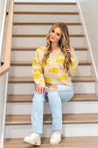 My Way Mustard Sweater