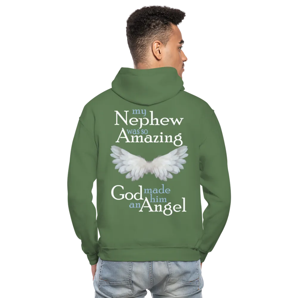 Nephew Amazing Angel Gildan Heavy Blend Adult Hoodie (CK3542)