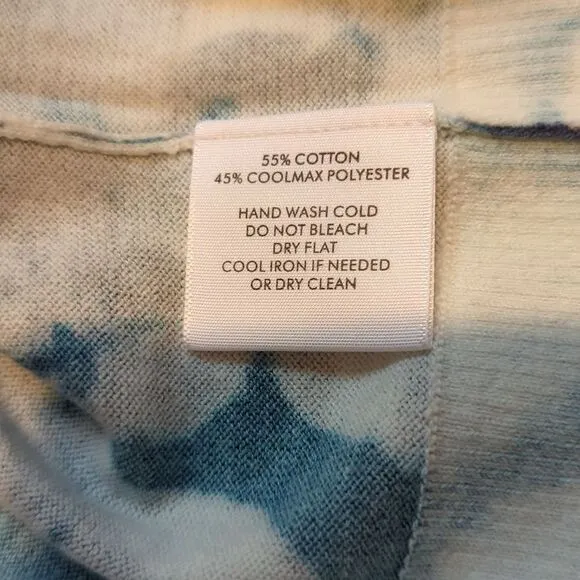 New White   Warren Cropped V-Neck Pullover XS