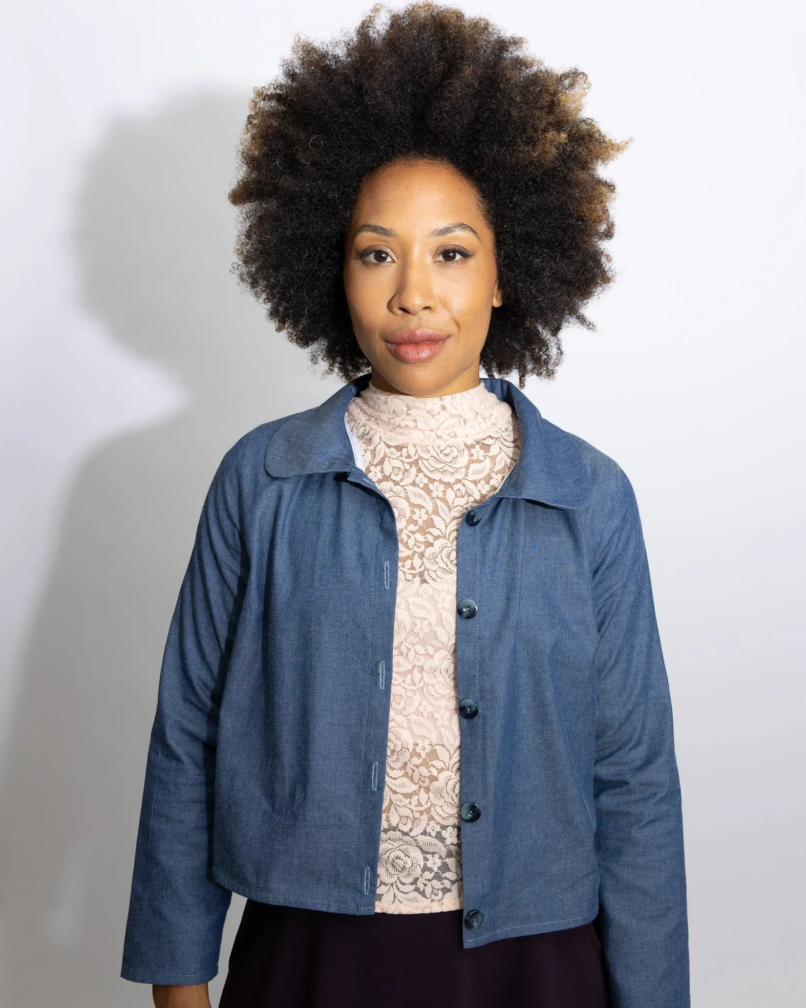 Nobody's Baby | Boxy Long-Sleeved Blouse