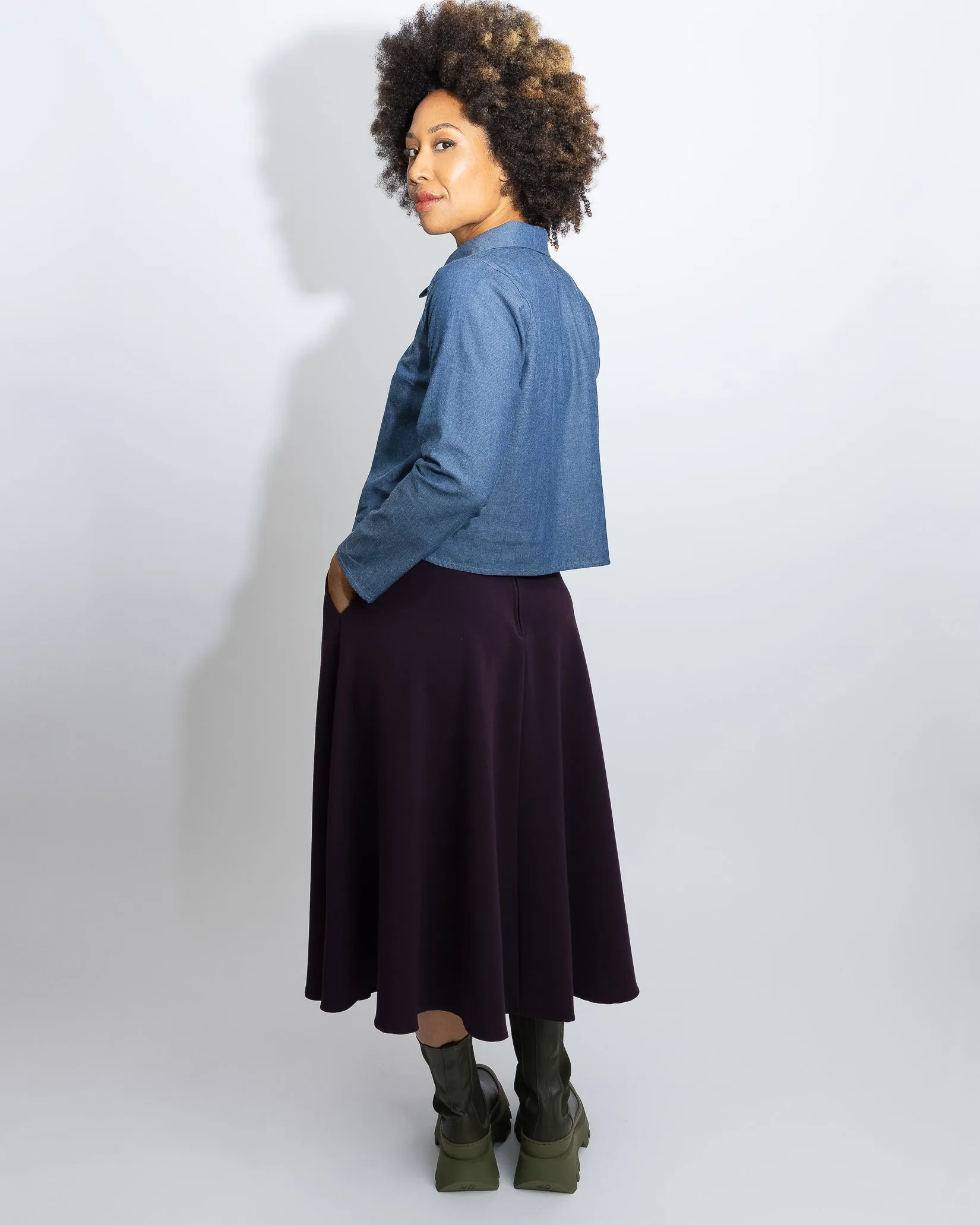 Nobody's Baby | Boxy Long-Sleeved Blouse