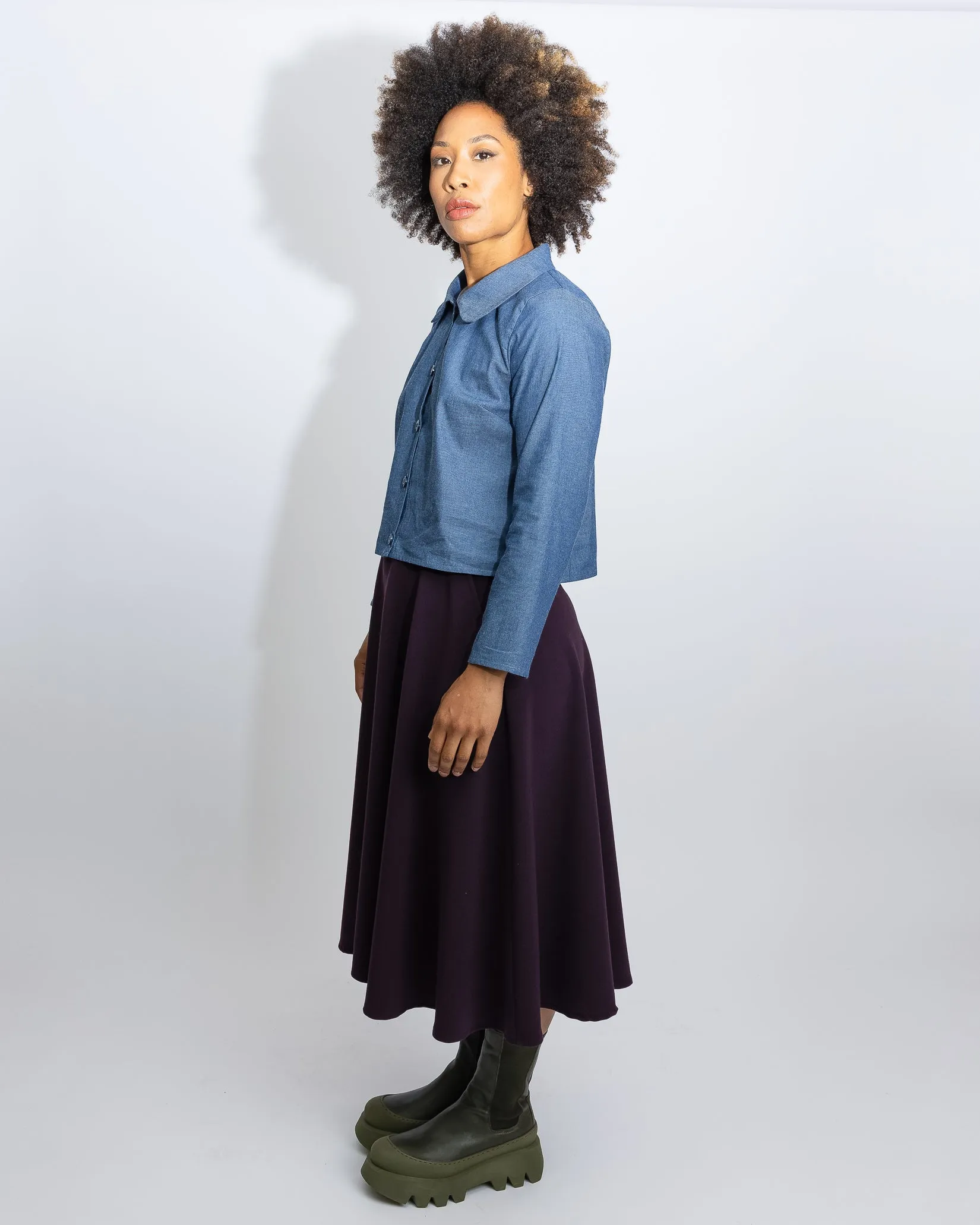 Nobody's Baby | Boxy Long-Sleeved Blouse
