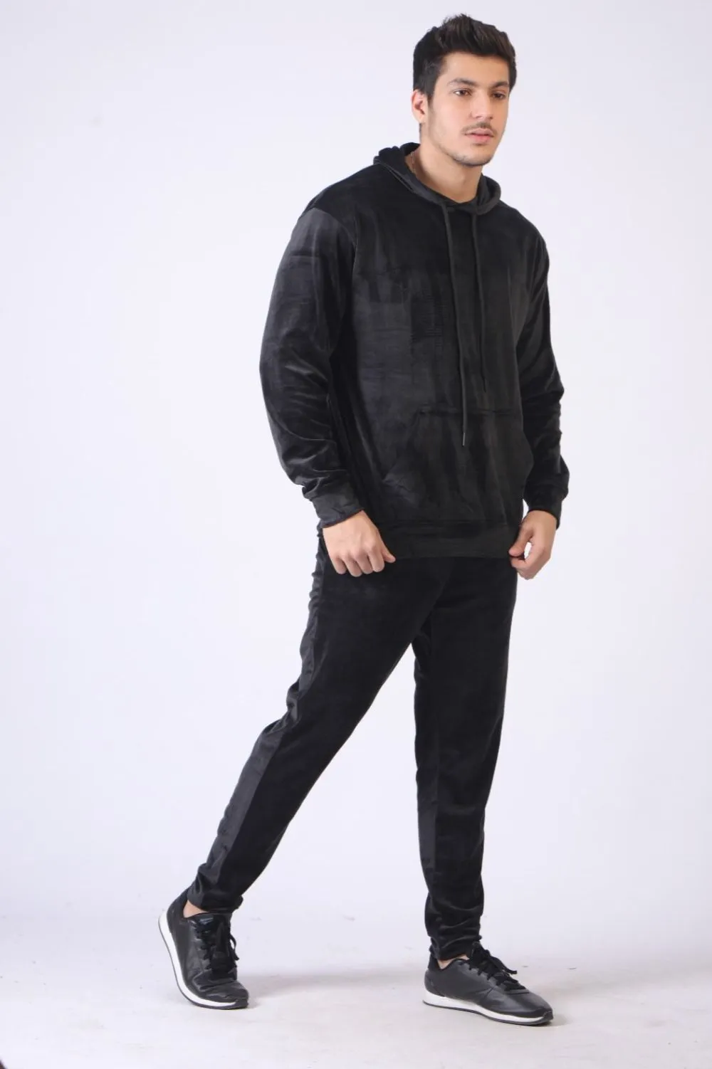 Nomad velour Hoodie