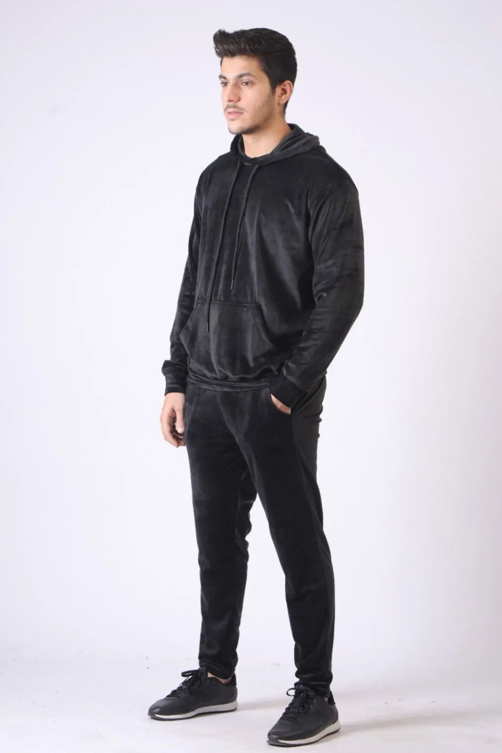Nomad velour Hoodie
