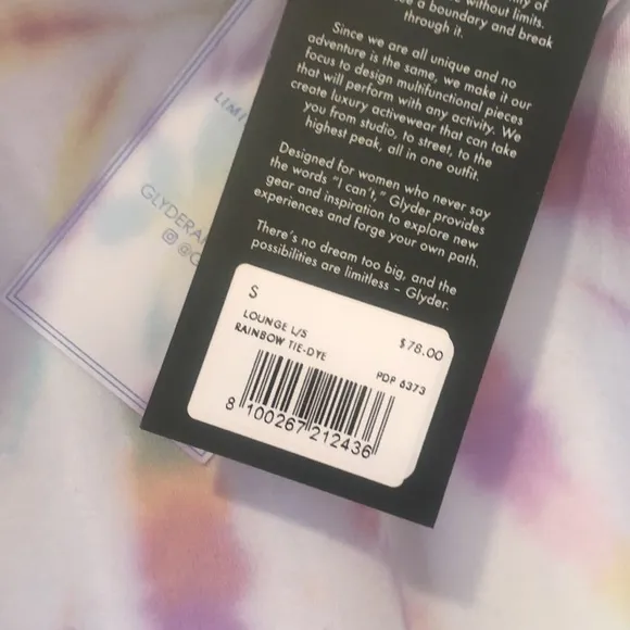 NWT Glyder Lounge Long Sleeve