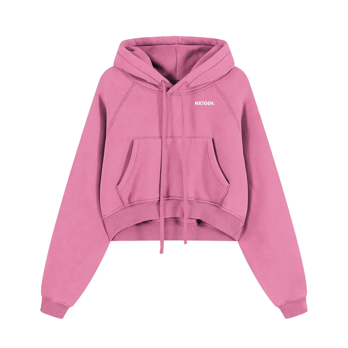NXTGEN Washed Cropped Hoodie