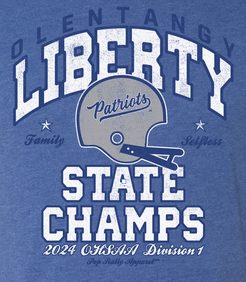 OLENTANGY LIBERTY FOOTBALL STATE CHAMP BLUE HOODIE