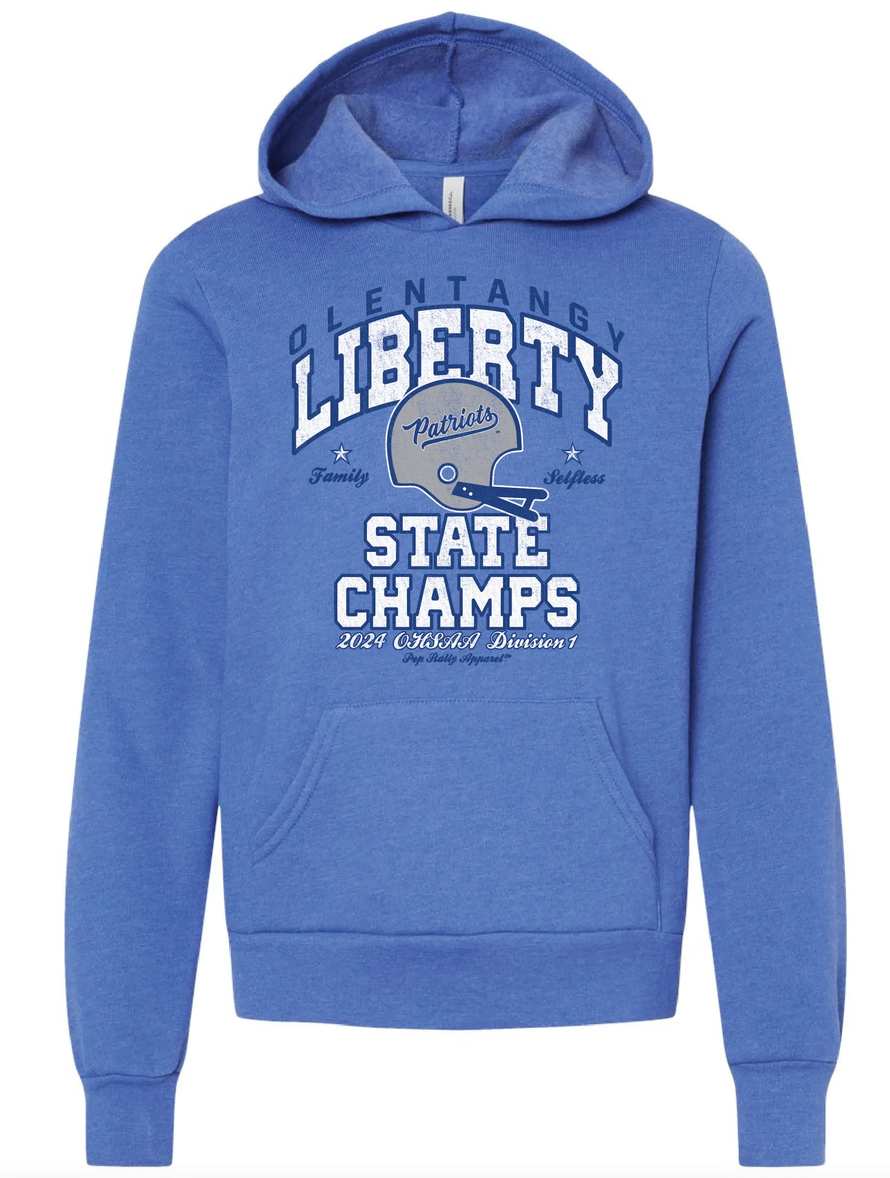 OLENTANGY LIBERTY FOOTBALL STATE CHAMP BLUE HOODIE