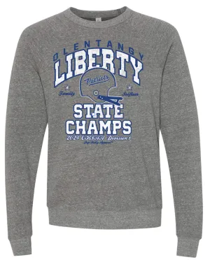 OLENTANGY LIBERTY FOOTBALL STATE CHAMP GRAY SWEATSHIRT