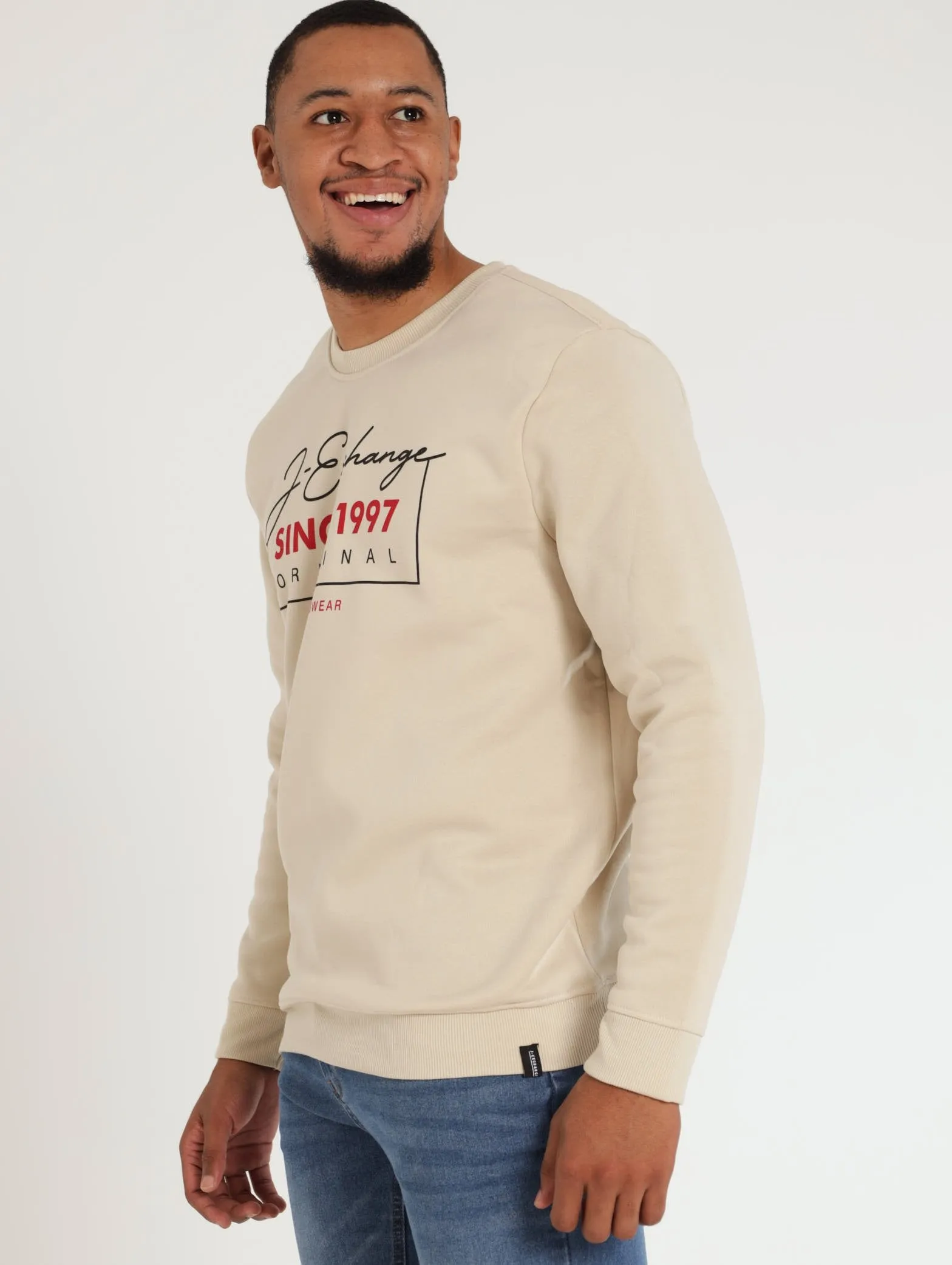 Original Crew Sweatshirt - Light Stone