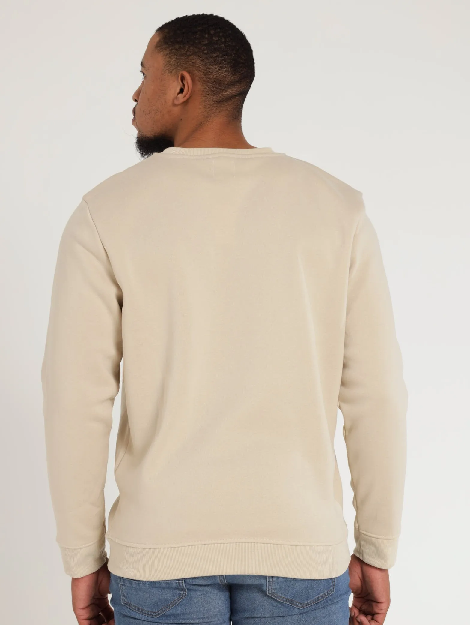 Original Crew Sweatshirt - Light Stone