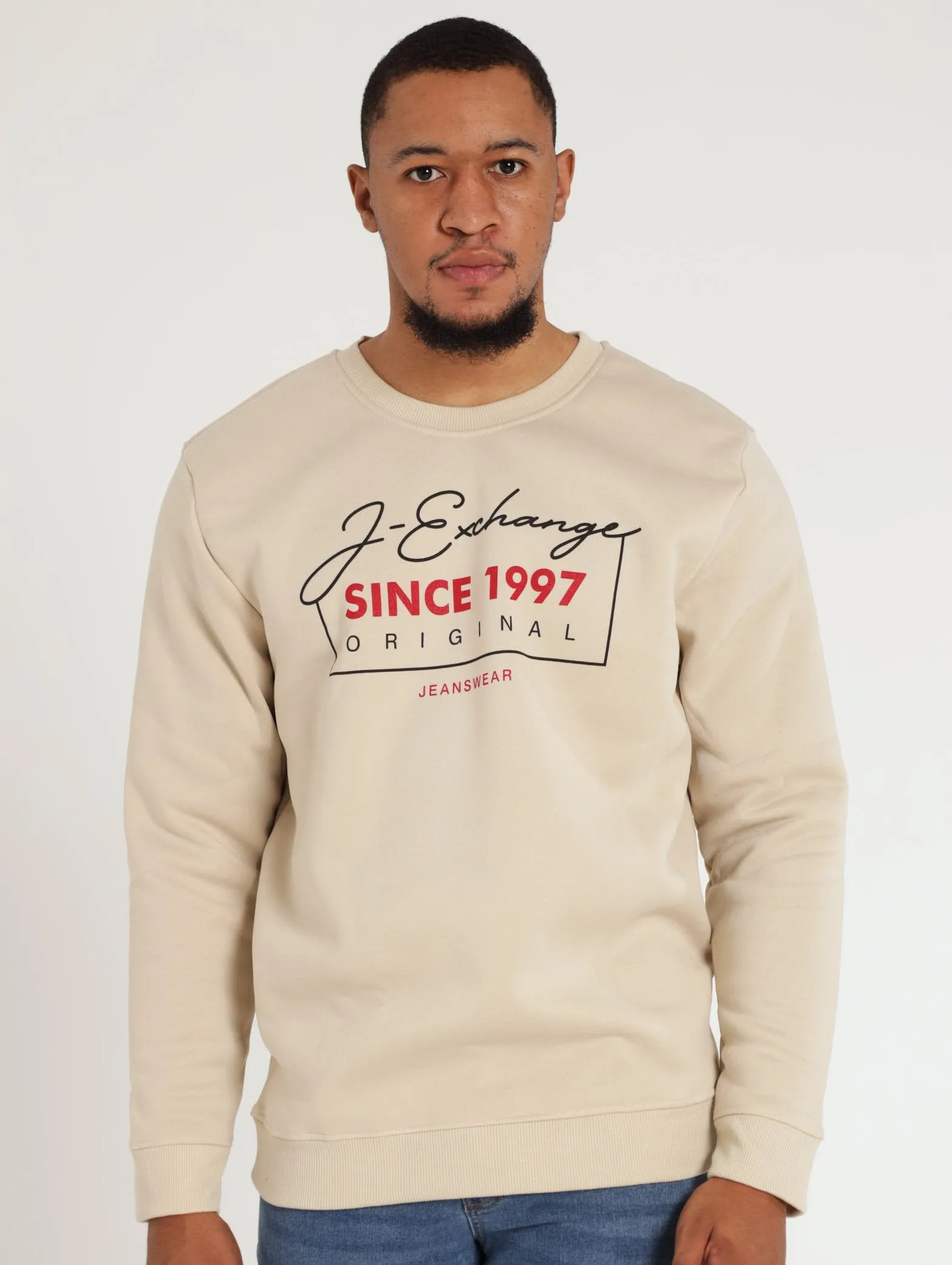 Original Crew Sweatshirt - Light Stone