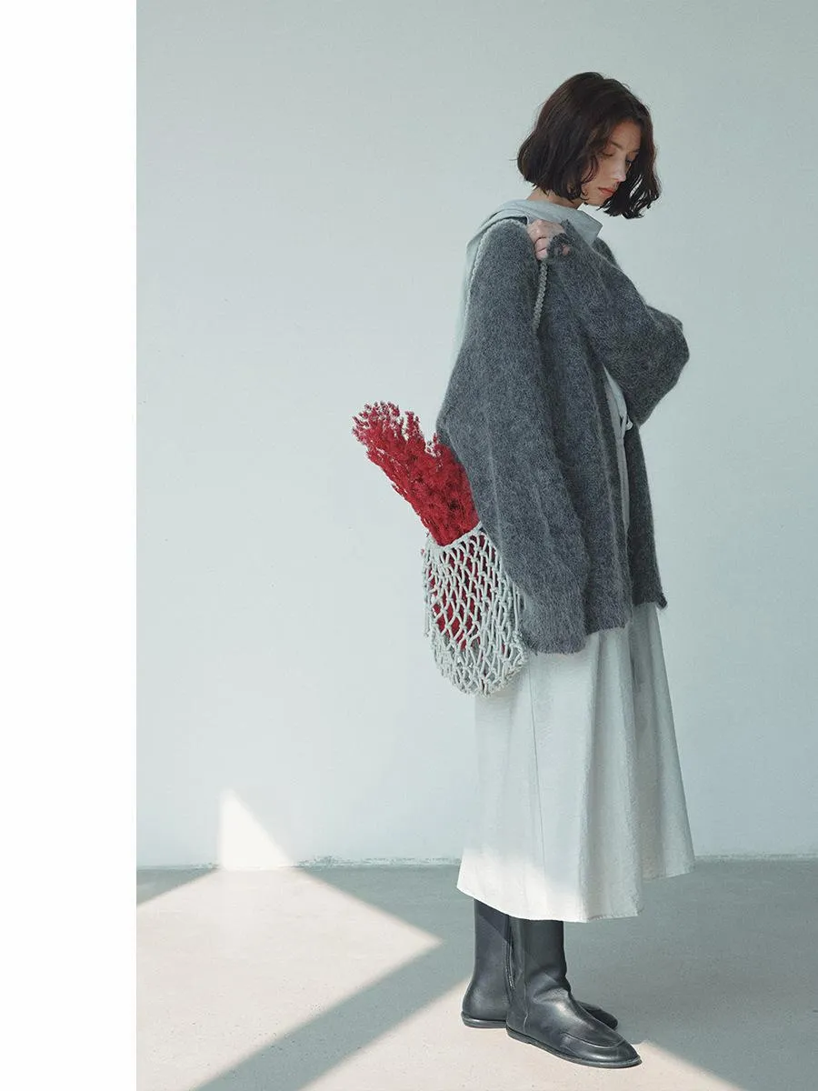 Oversized Knitted Cardigan