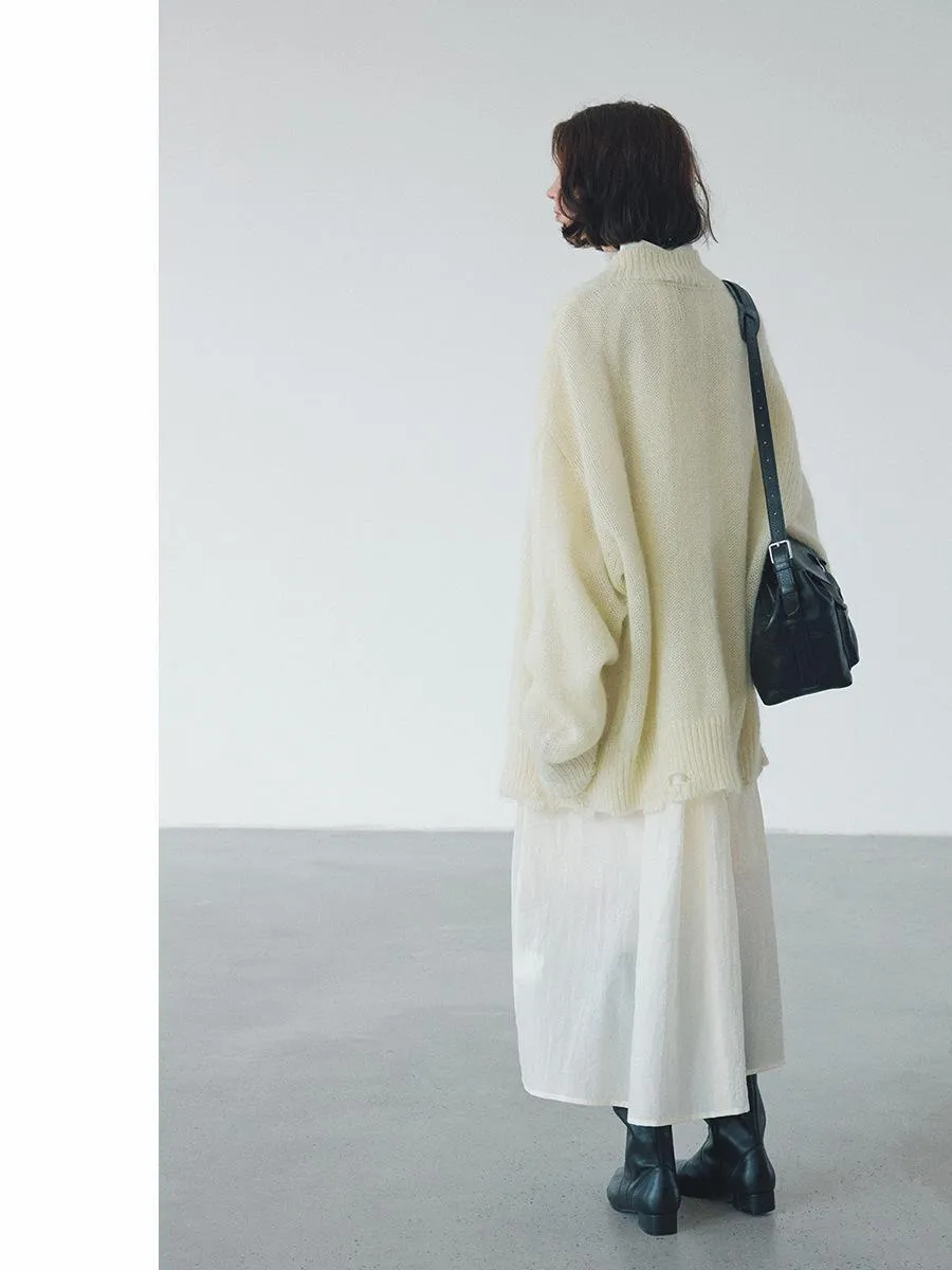 Oversized Knitted Cardigan