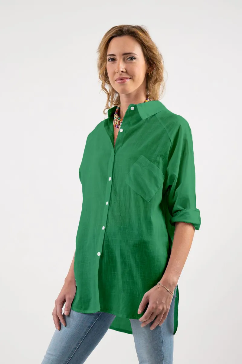 Oversized Linen Shirt