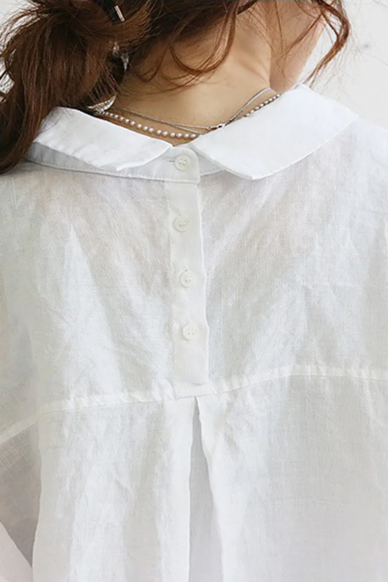 Oversized Linen Shirt