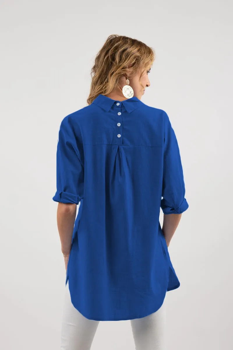Oversized Linen Shirt