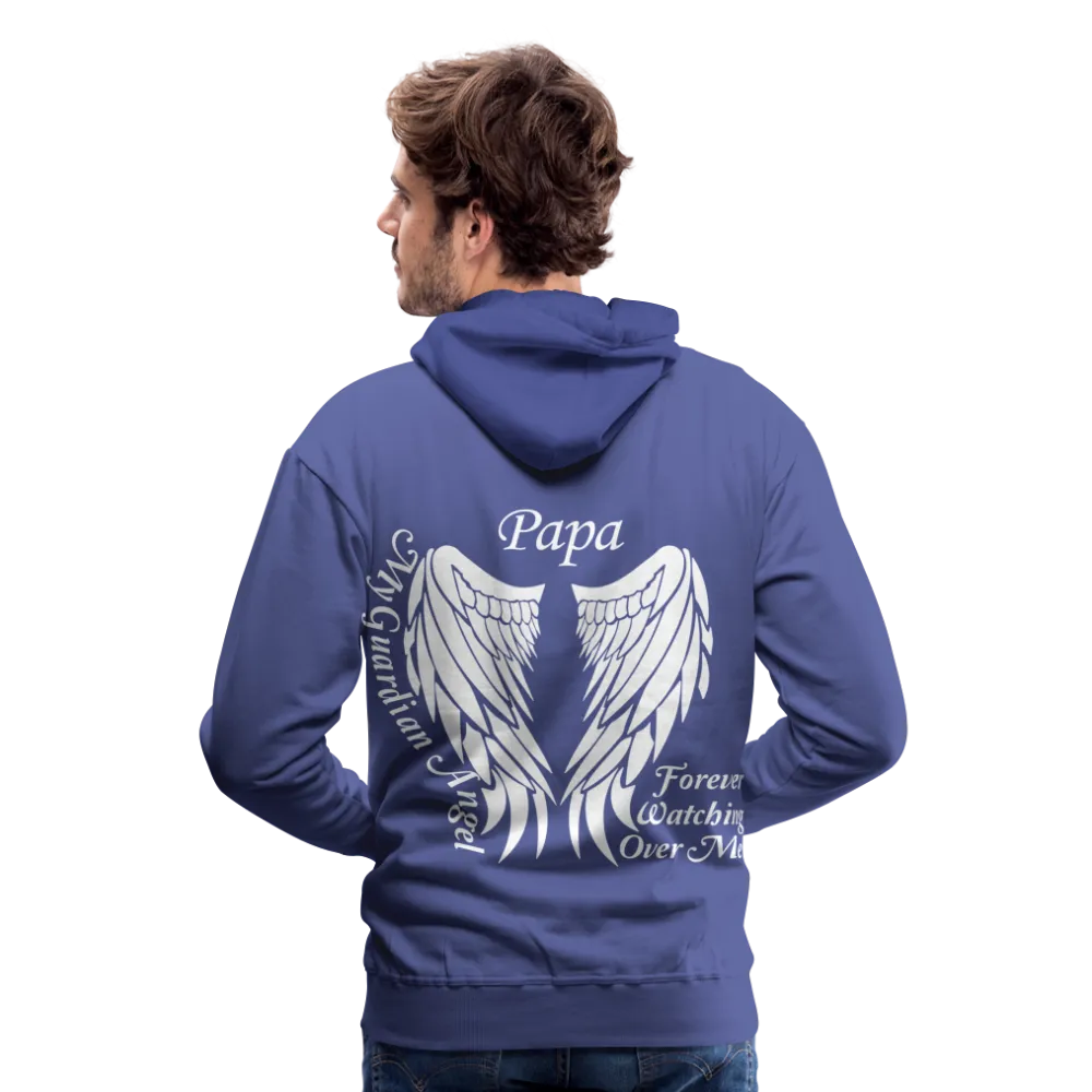 Papa Guardian Angel Men’s Premium Hoodie