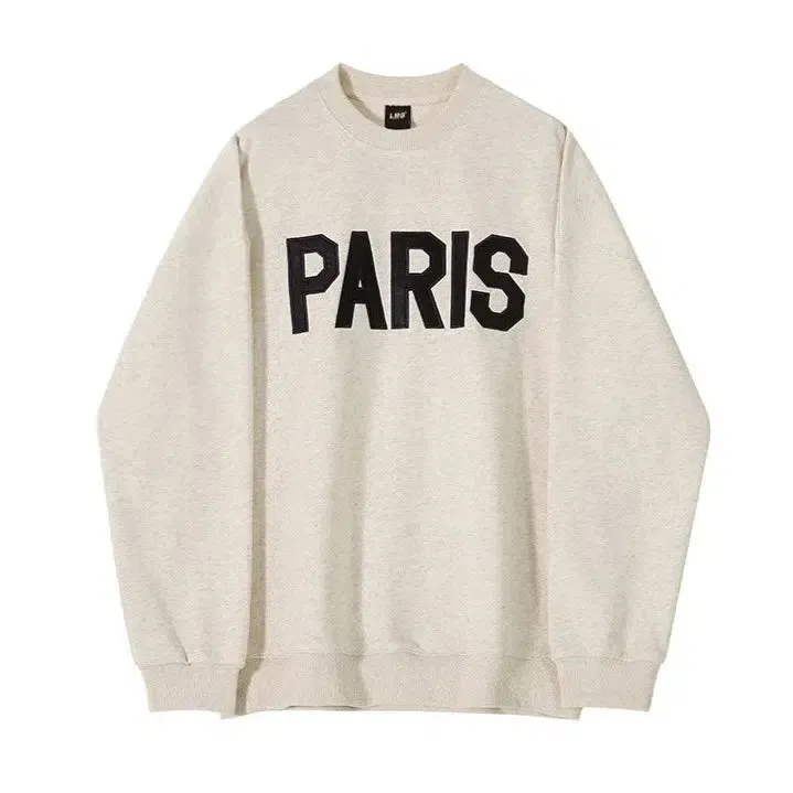 PARIS Printed Round Neck Sweatshirt