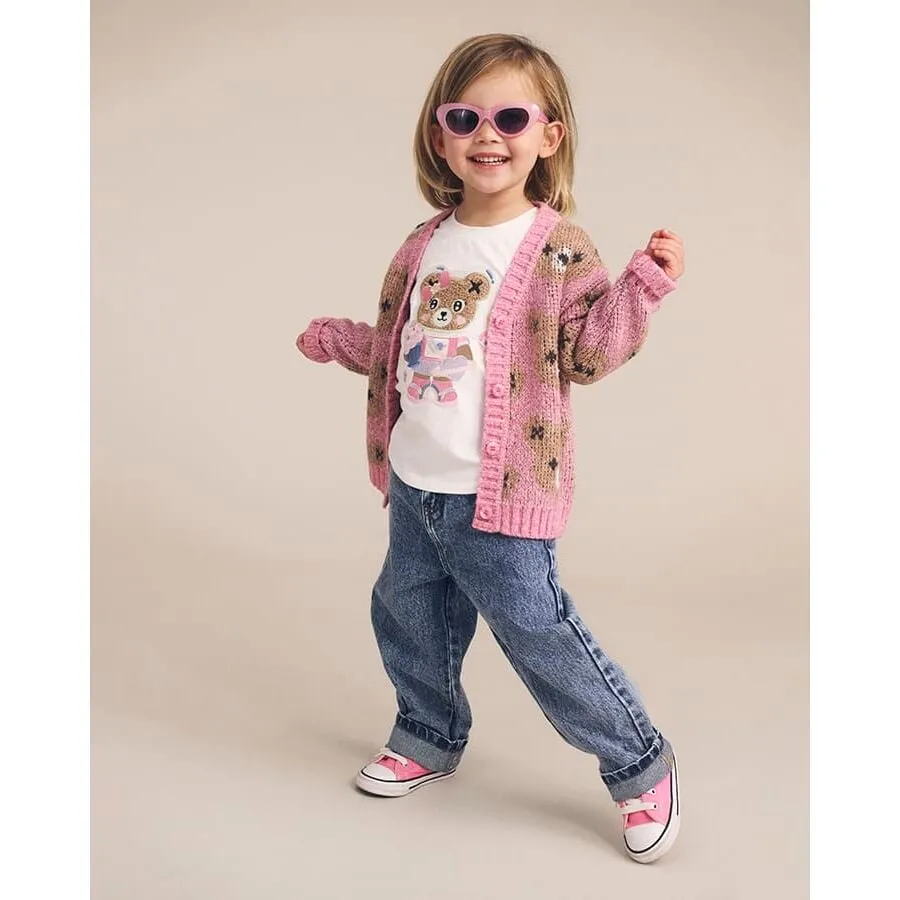 Peony Huxbear Knit Cardi