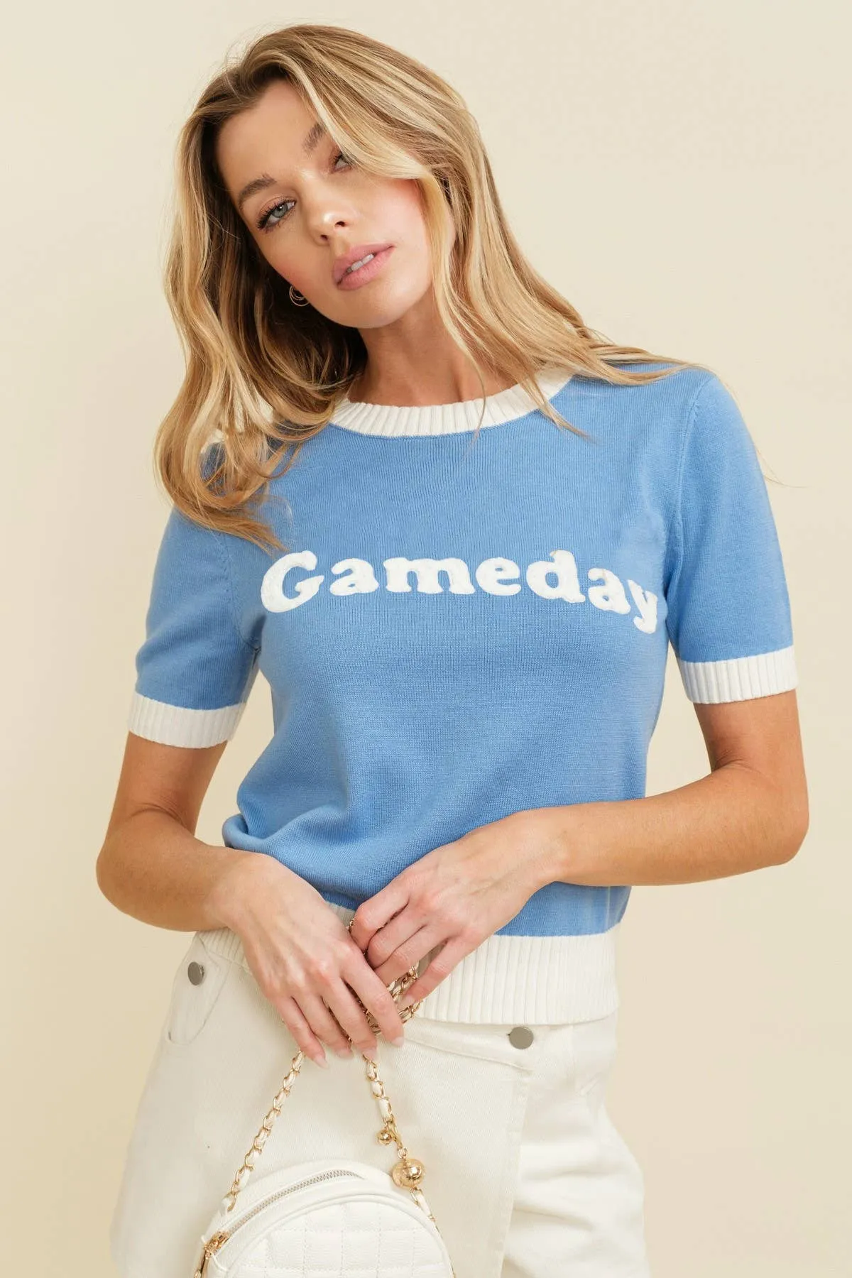 Perfect "GAMEDAY" Sweater Top