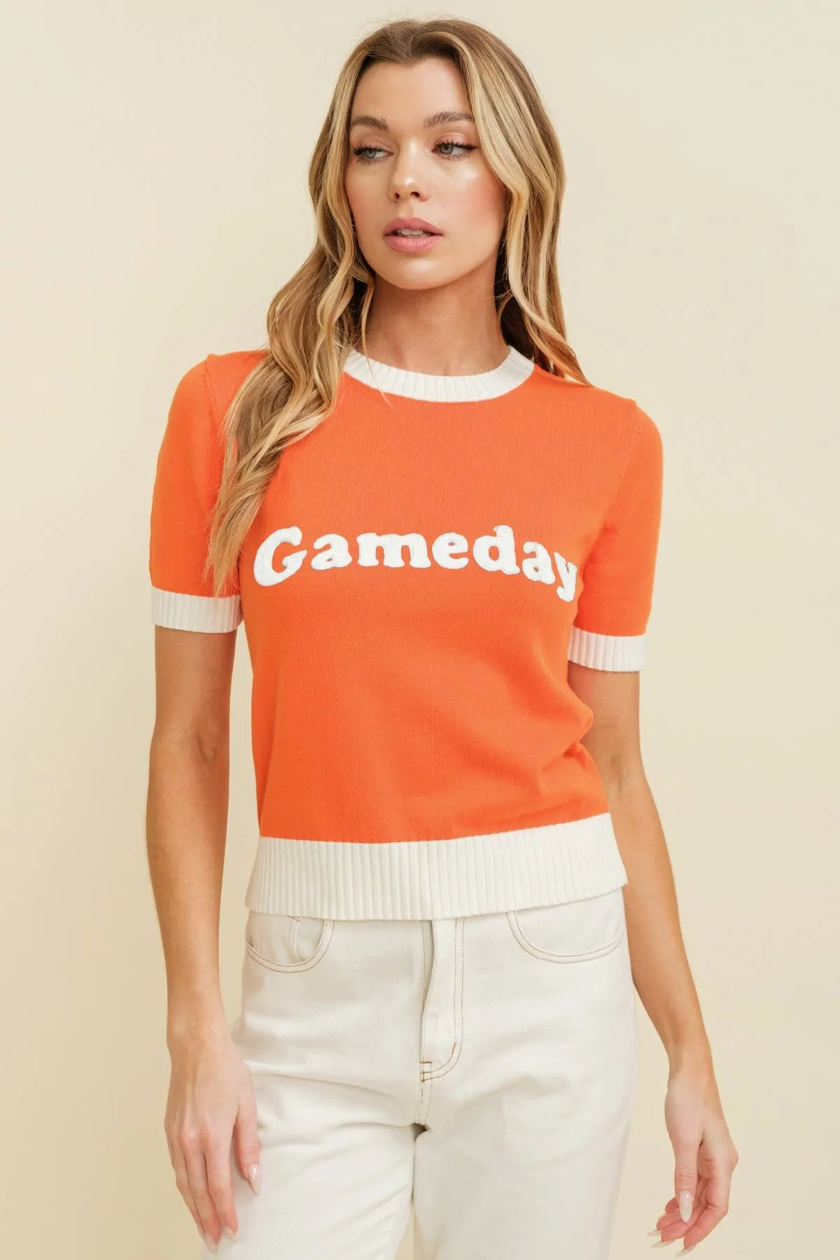 Perfect "GAMEDAY" Sweater Top
