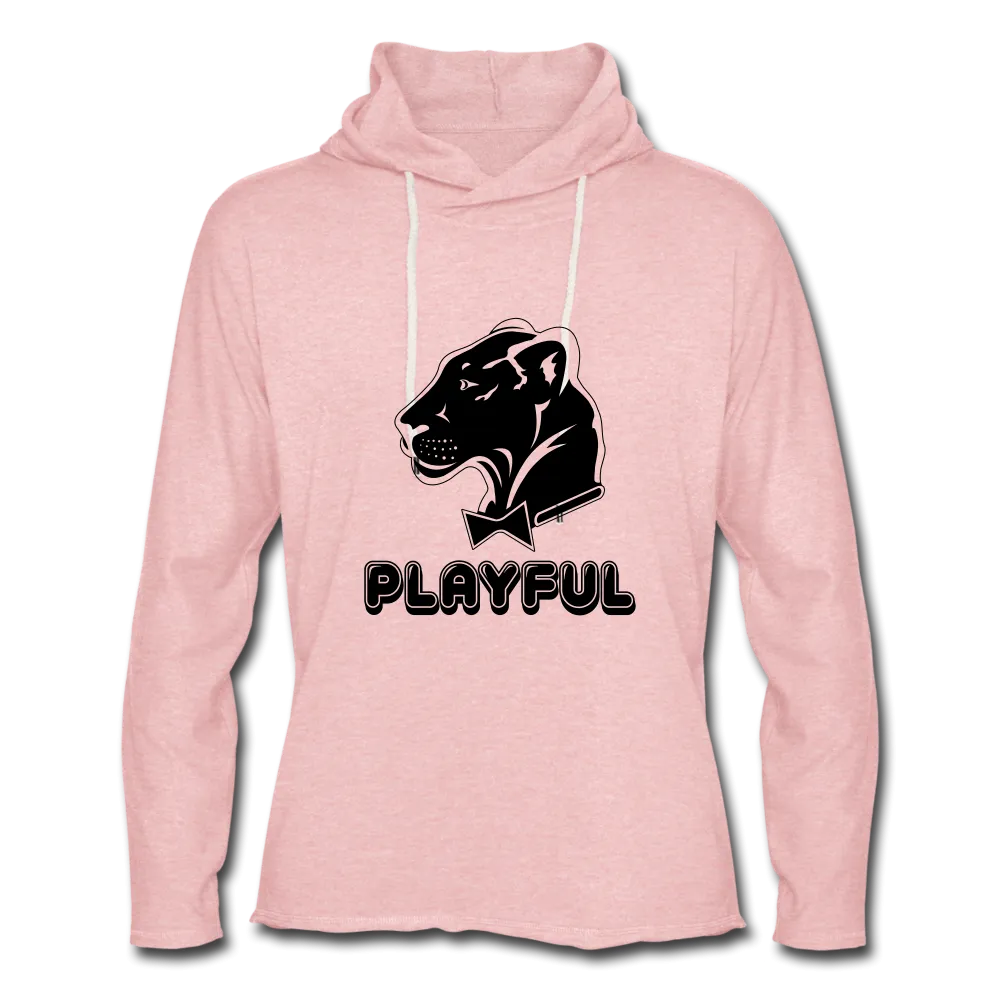 Playful Pink (Unisex) Lightweight Terry Hoodie