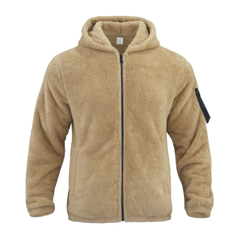 Plush Hooded Jacket