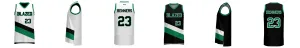 Portland Blazers-Inspired Reversible 3HP V Neck Basketball Singlet Design Your Own Custom