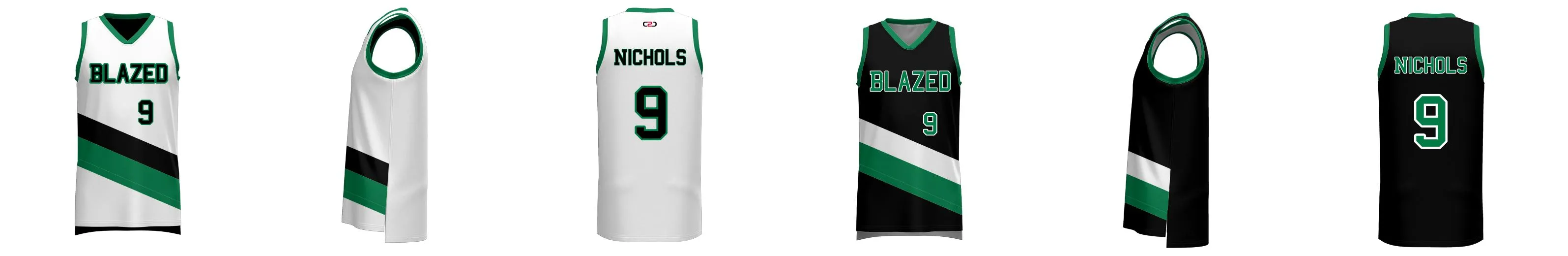 Portland Blazers-Inspired Reversible 3HP V Neck Basketball Singlet Design Your Own Custom