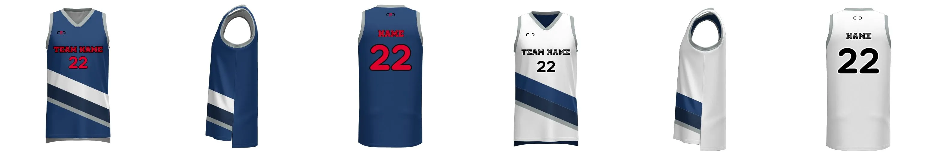 Portland Blazers Reversible 3HP V Neck Basketball Singlet Design Your Own Custom