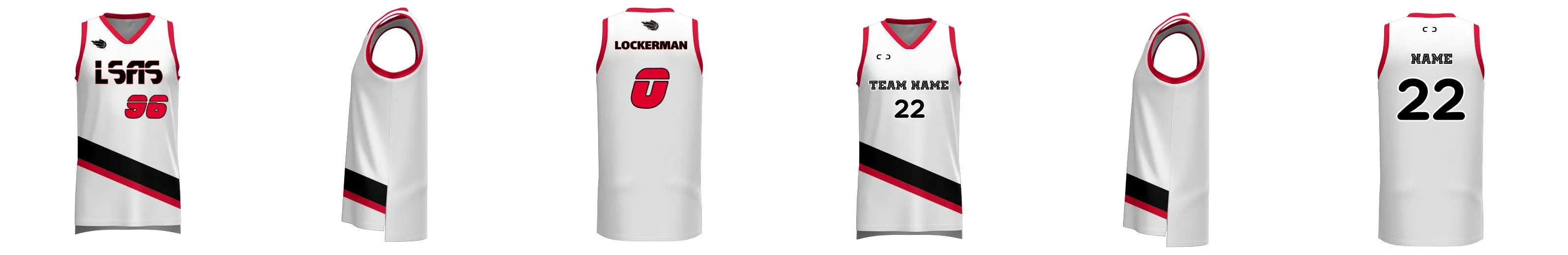 Portland Blazers Reversible 3HP V Neck Basketball Singlet Design Your Own Custom