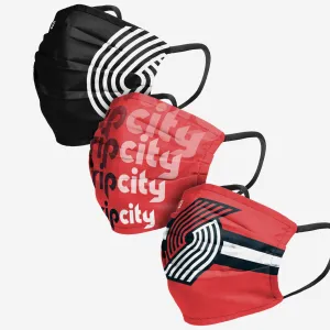 Portland Trail Blazers Matchday 3 Pack Face Cover