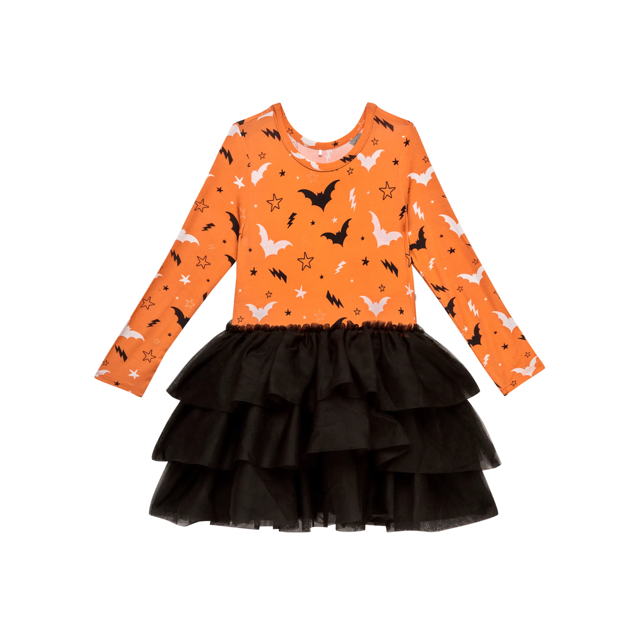 Posh Peanut Halloween Long Sleeve Tulle Dress in Hendrix