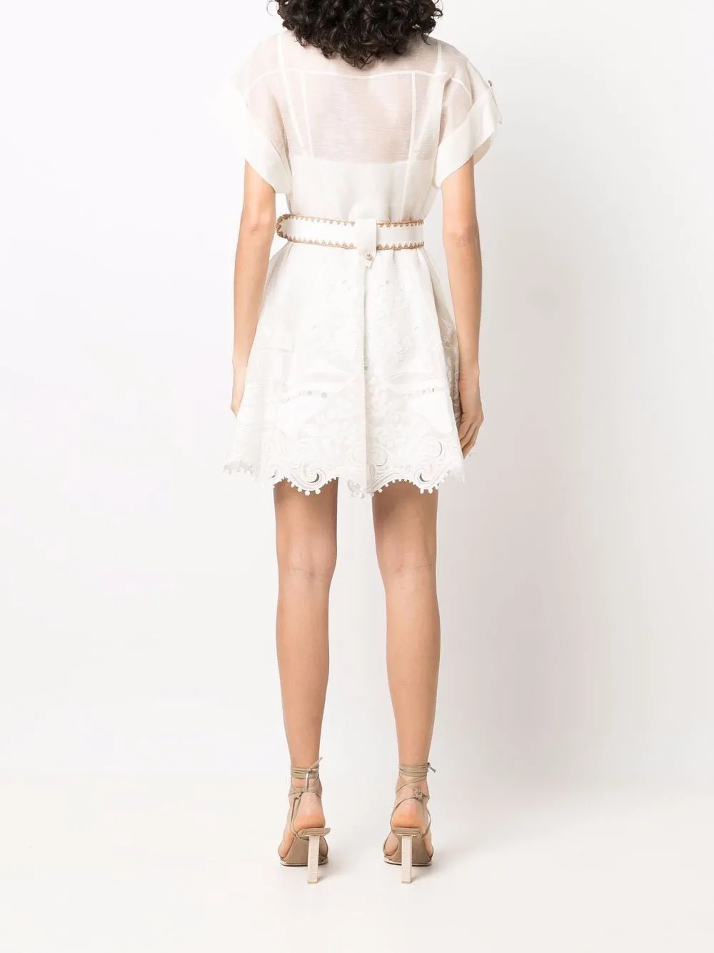 Postcard mini dress