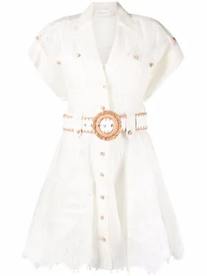Postcard mini dress