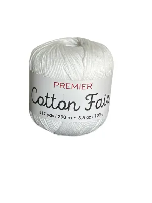 Premier Cotton Fair  White