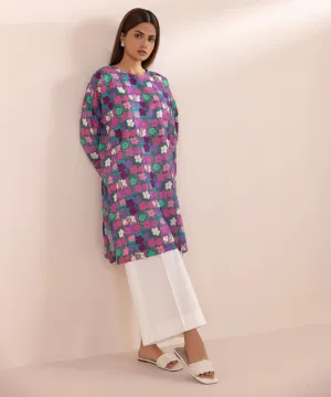 Printed Arabic Lawn Shirt