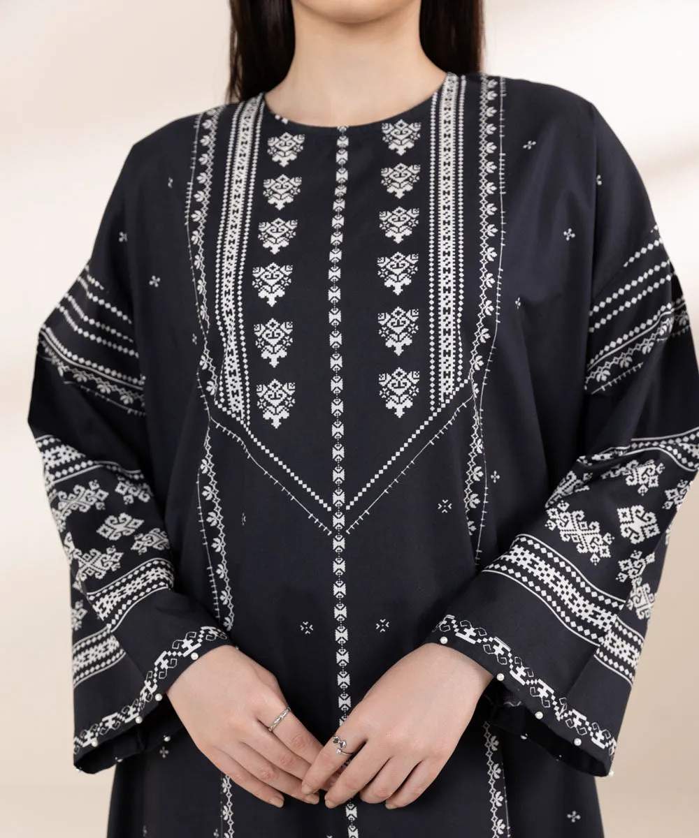 Printed Cambric Shirt