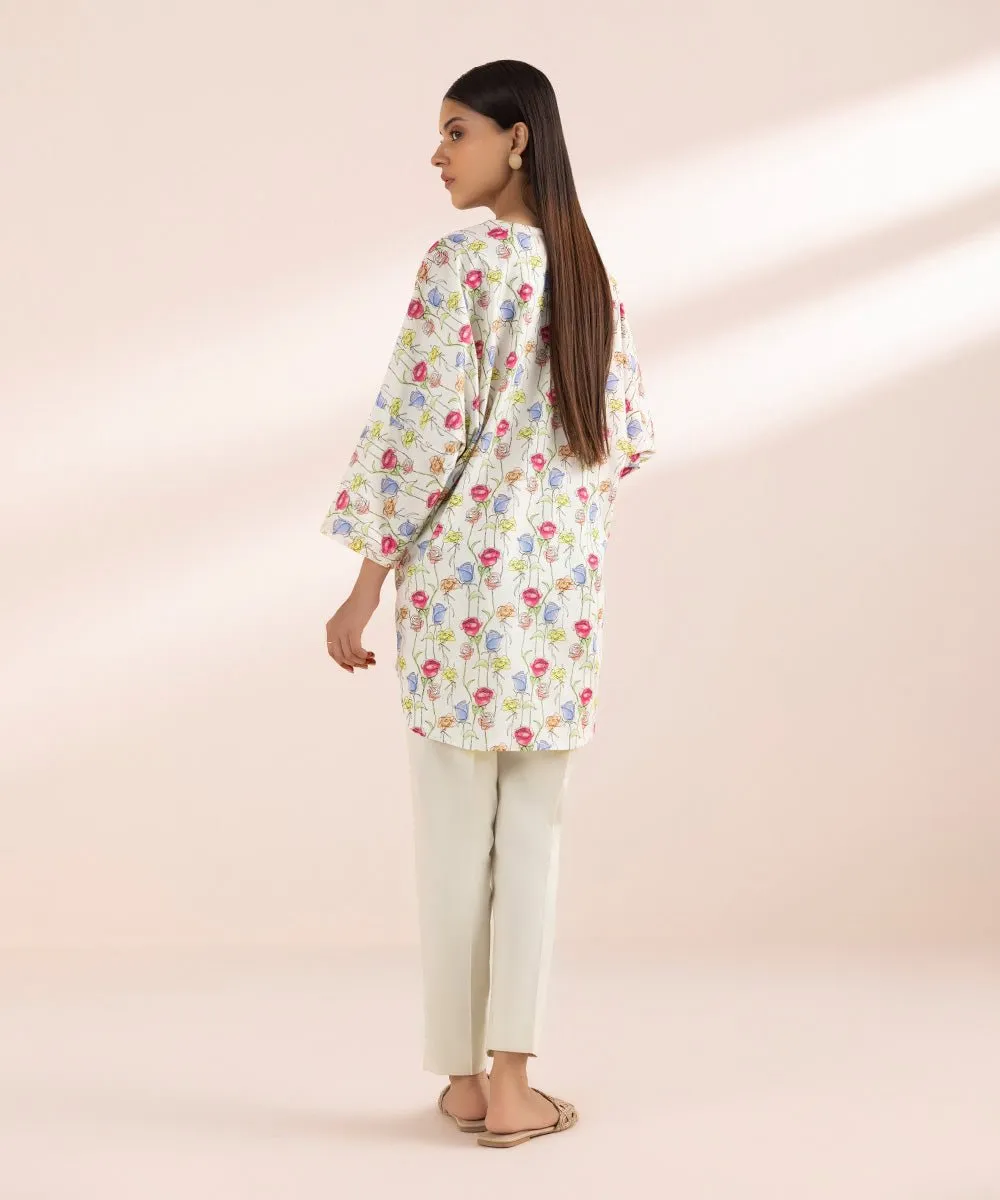 Printed Cotton Viscose Shirt