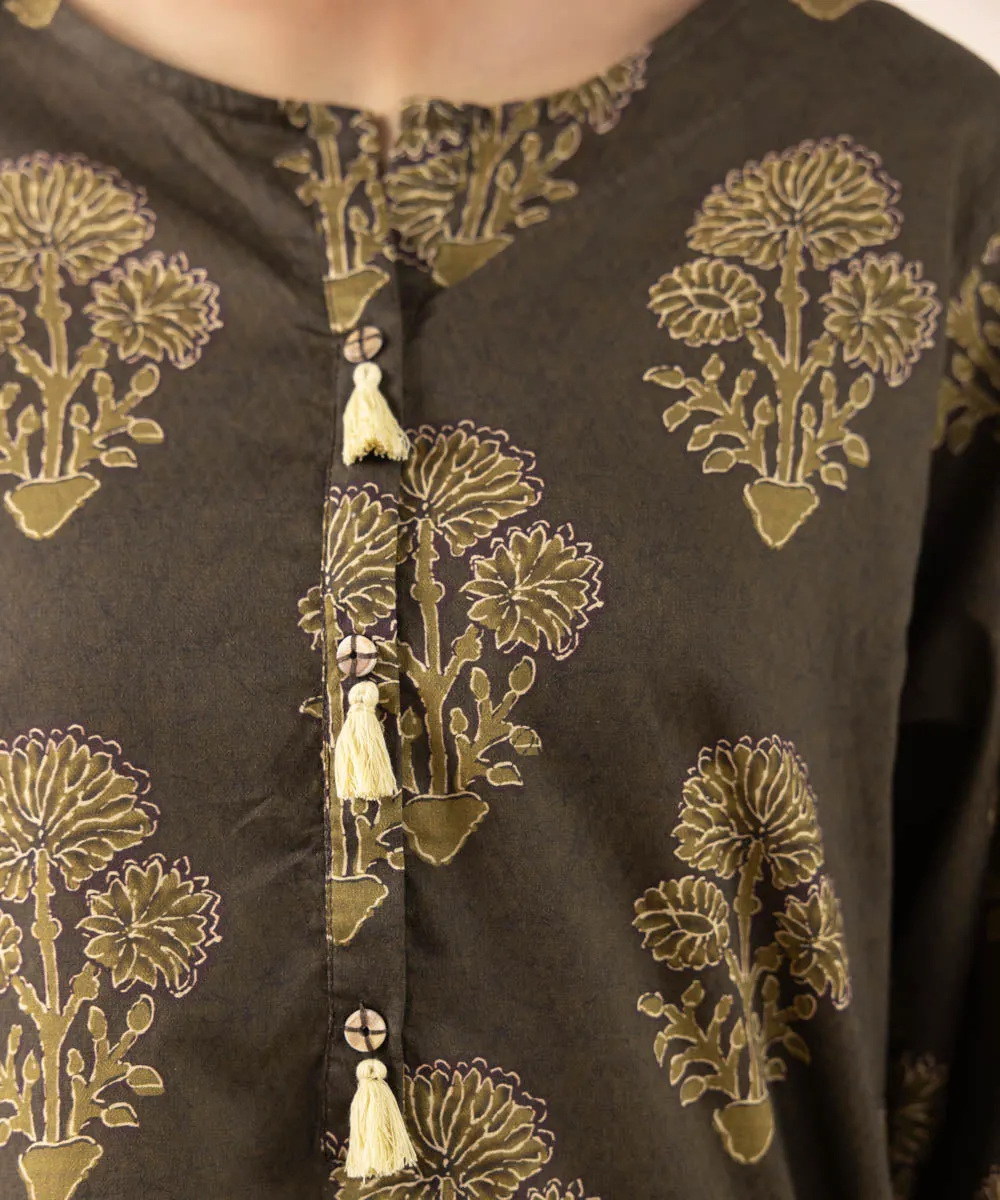 Printed Dobby Shirt