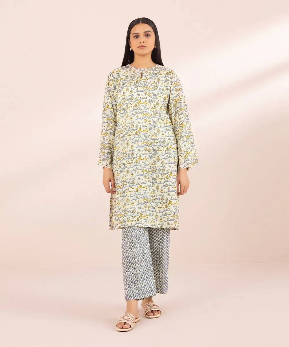 Printed Lawn Shirt