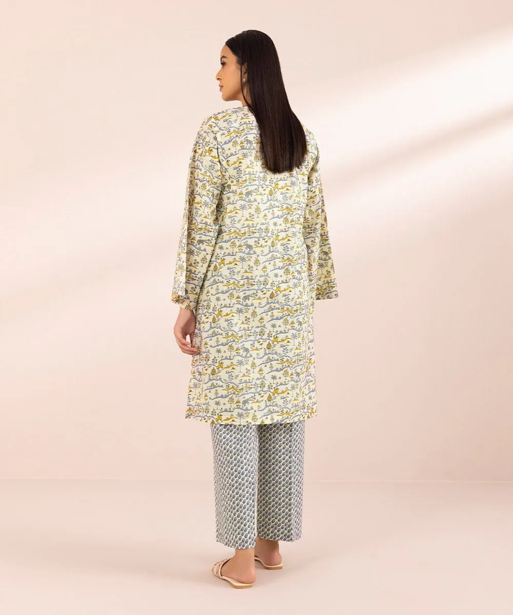 Printed Lawn Shirt