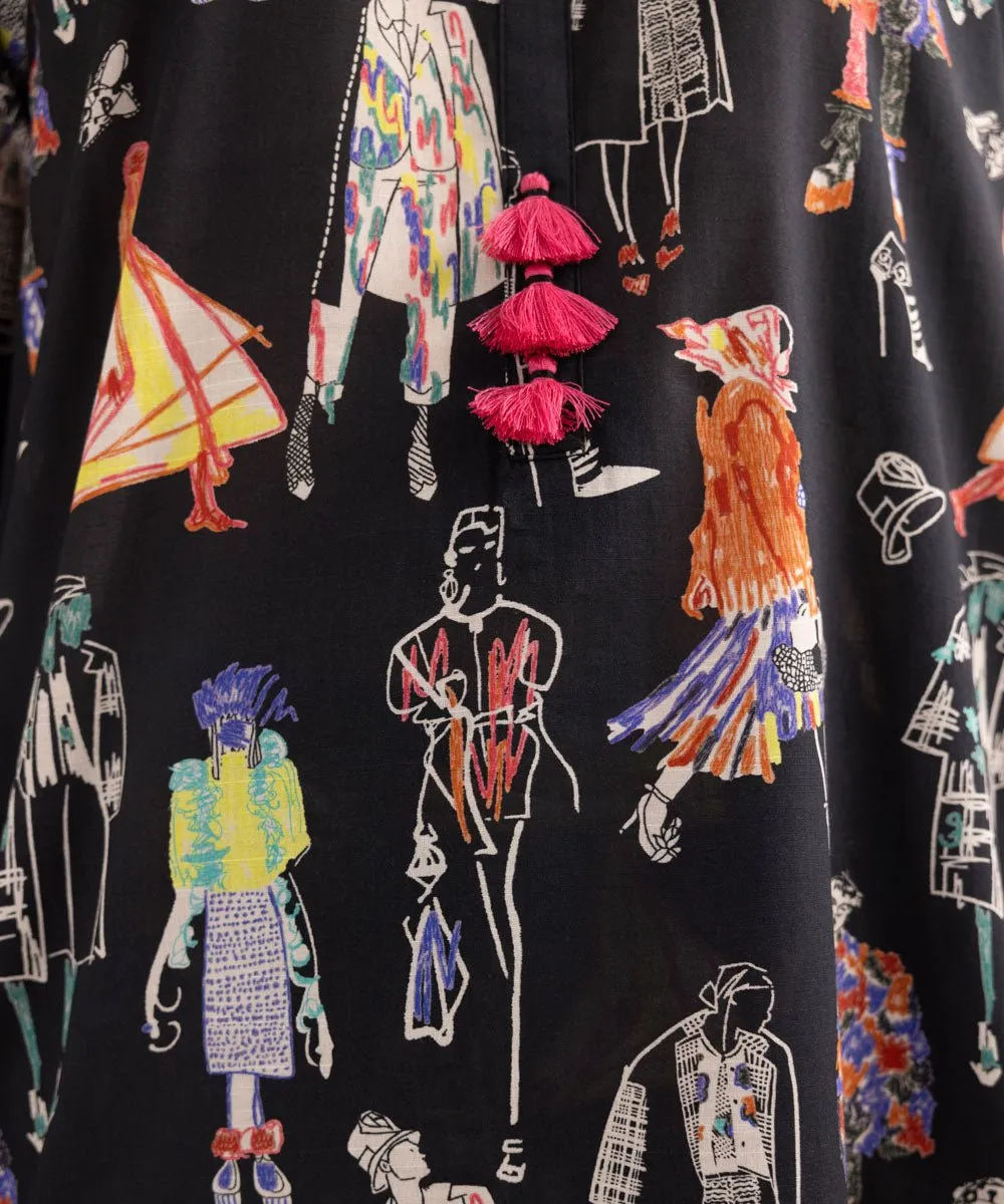 Printed Lawn Shirt