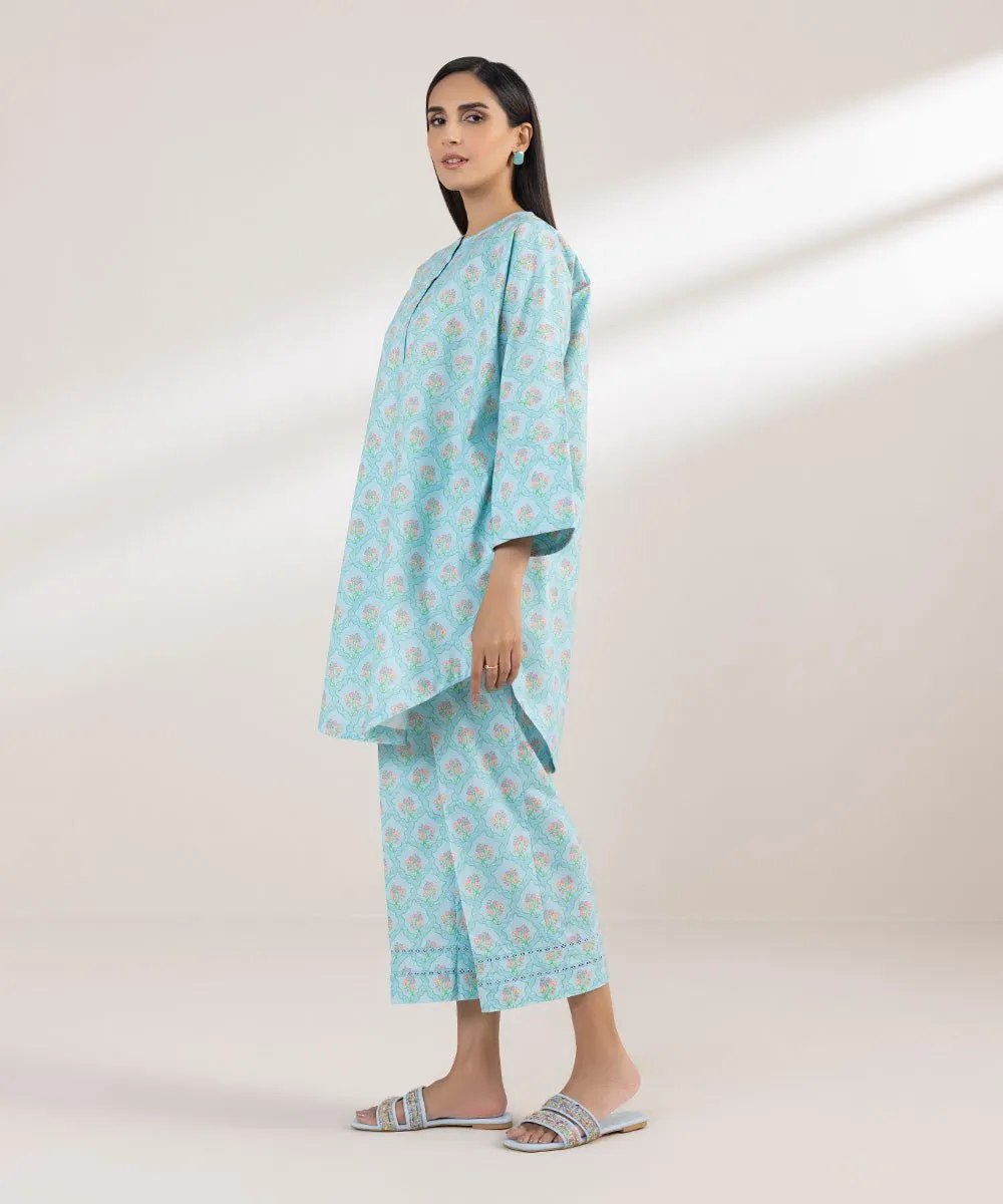 Printed Poplin Shirt