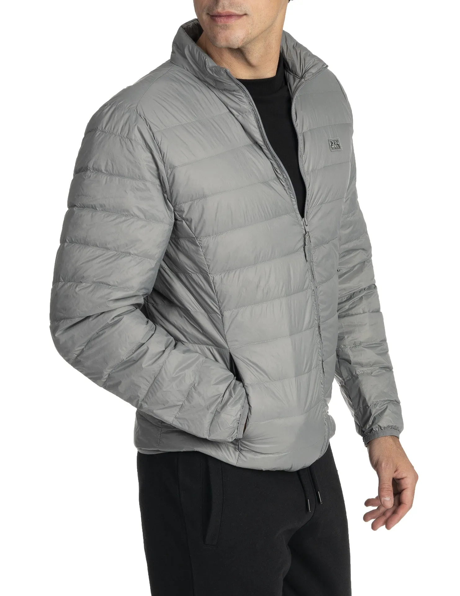 Pro Club Packable Lightweight Down Jacket - GRAY