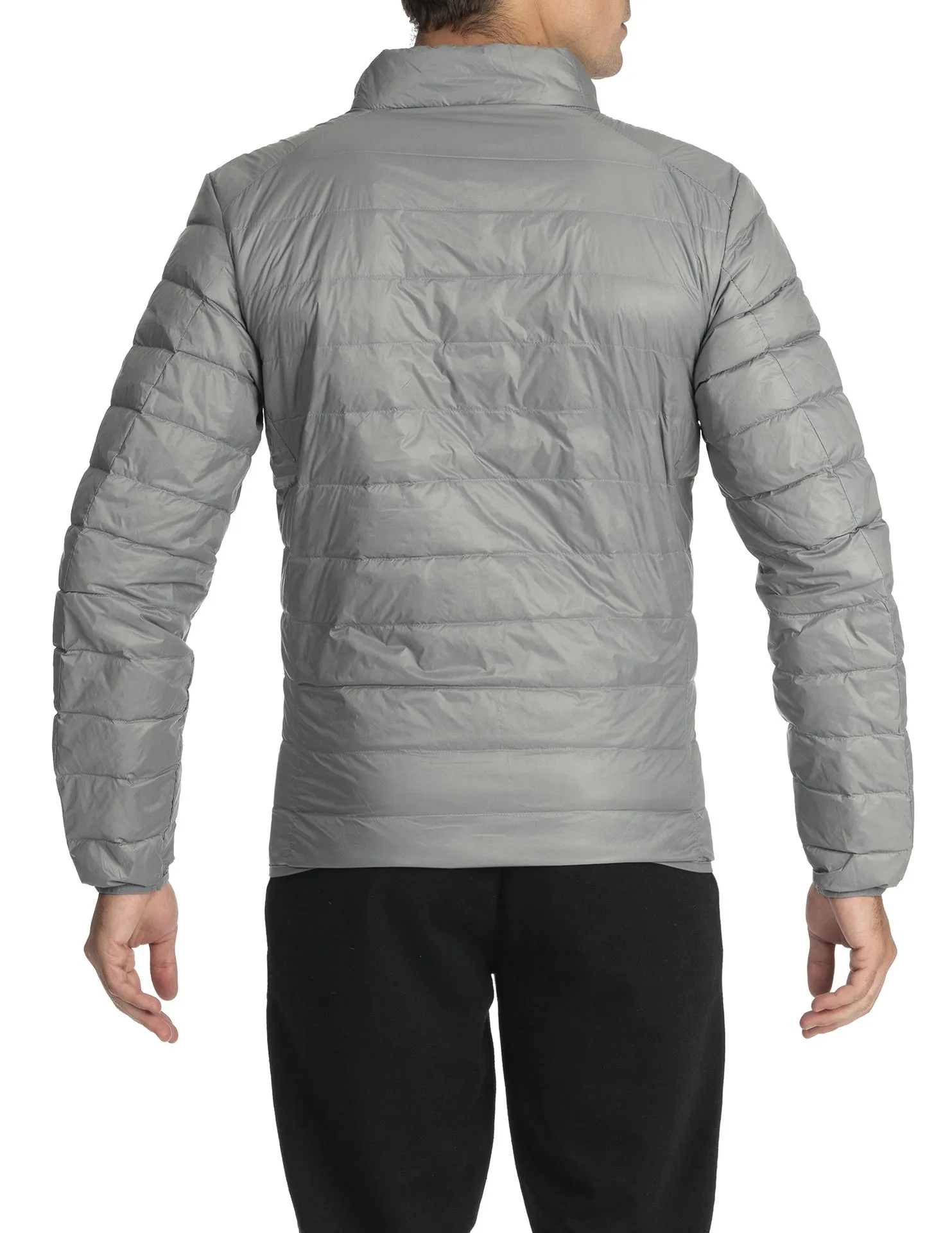 Pro Club Packable Lightweight Down Jacket - GRAY