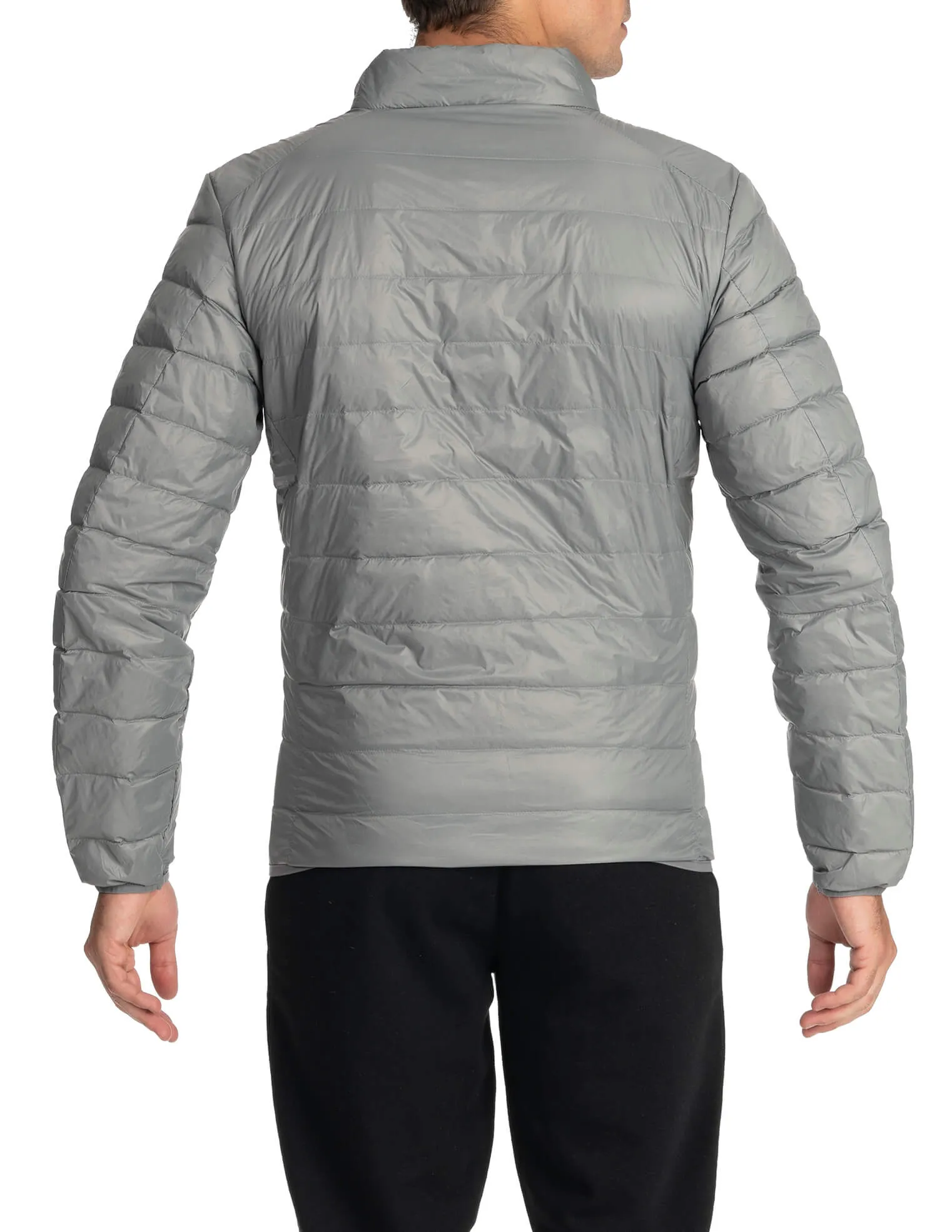 Pro Club Packable Lightweight Down Jacket - GRAY