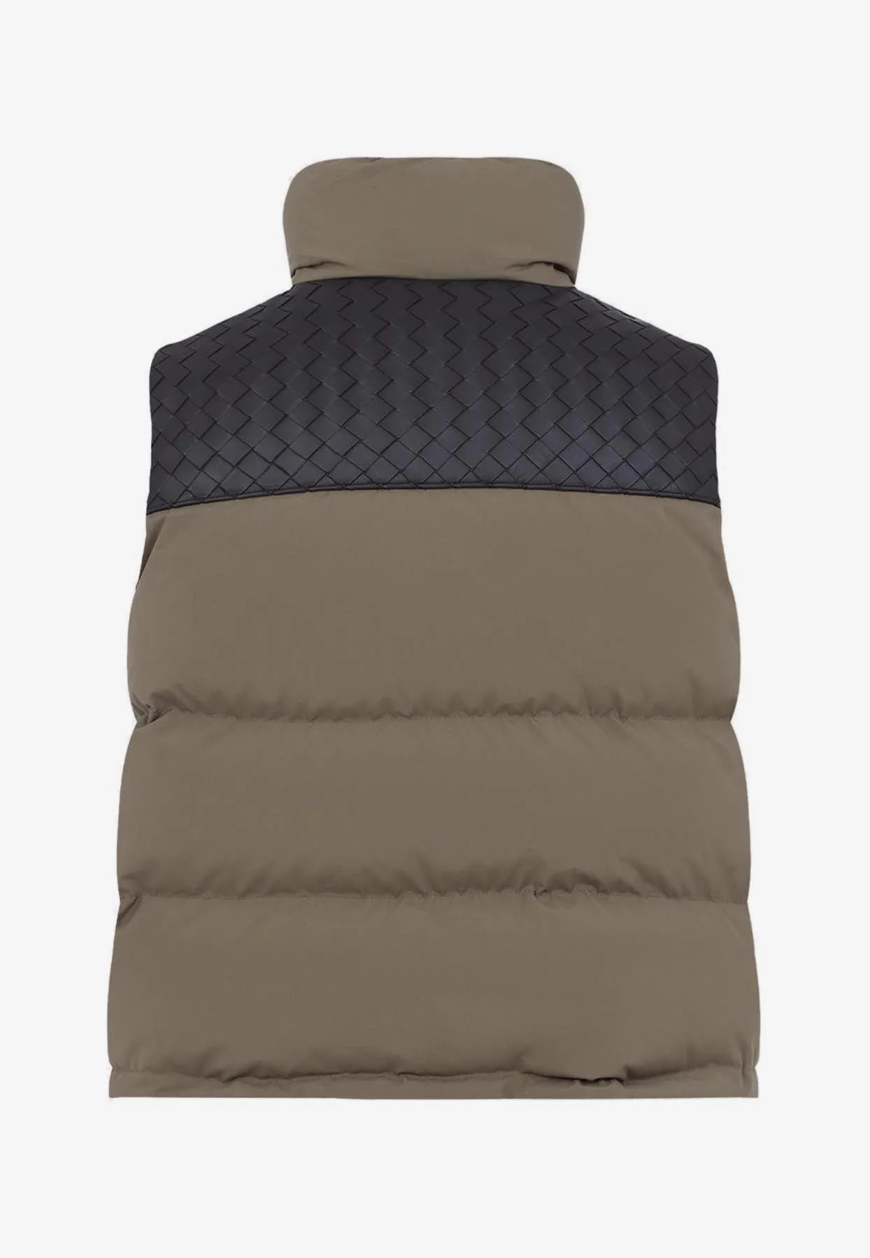 Puffer Intrecciato Gilet