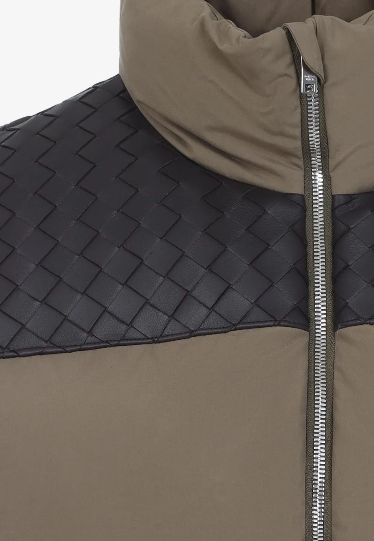 Puffer Intrecciato Gilet